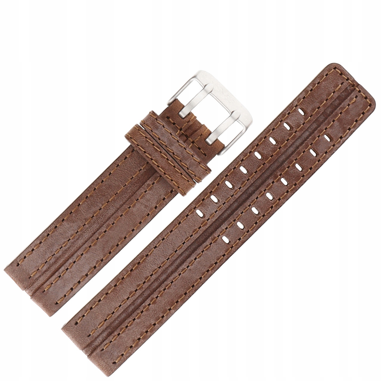 Pásek Expedition Kůže (A759) světle hnědý matný