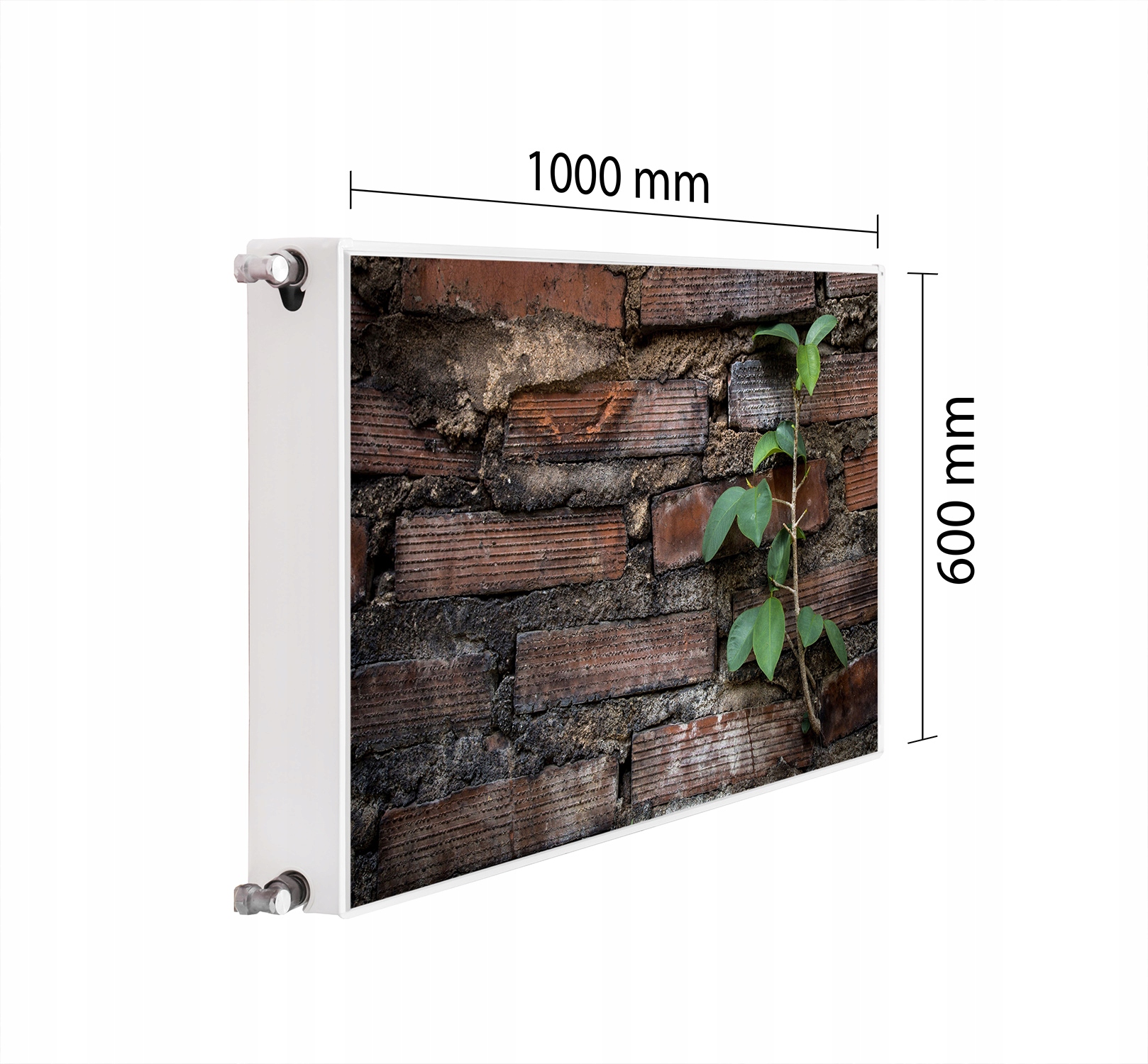 Kryt Na Radiátor Maskovač 100x60 Cihlová Podložka Magnet