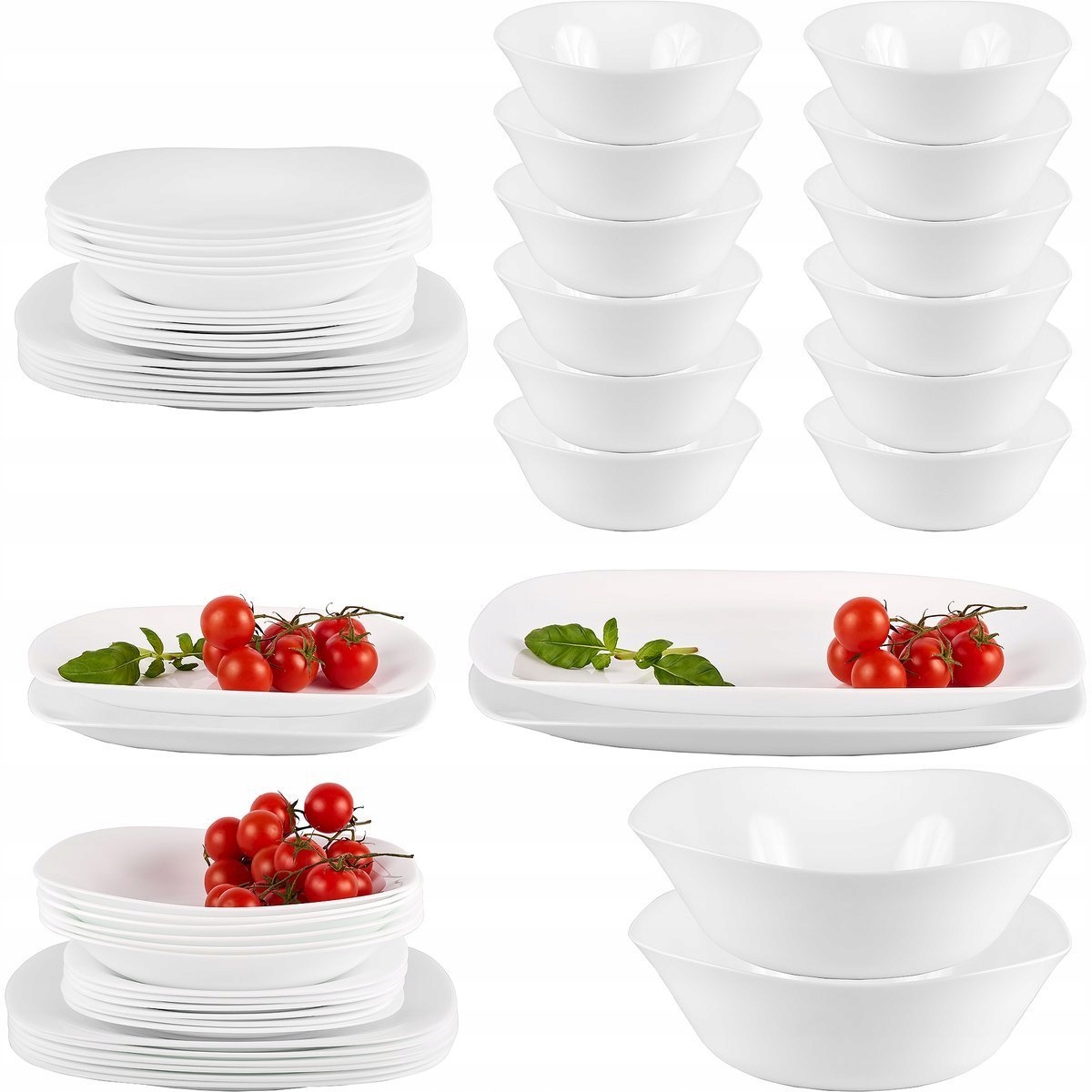 

Komplet Zestaw Serwis Obiadowy Parma 54EL 12 Osób