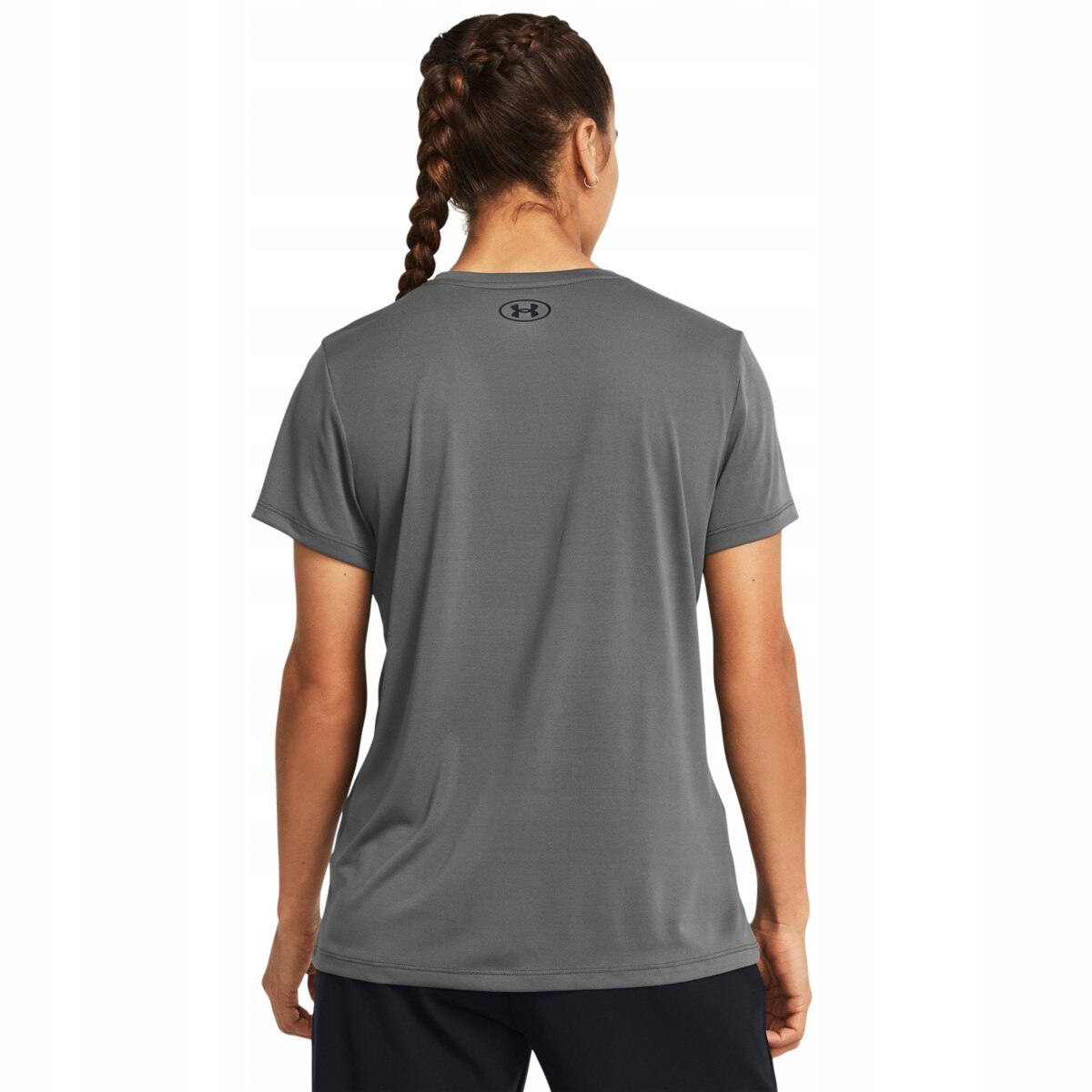 Under Armour dámské sportovní tričko Tech Ssv- Solid šedé