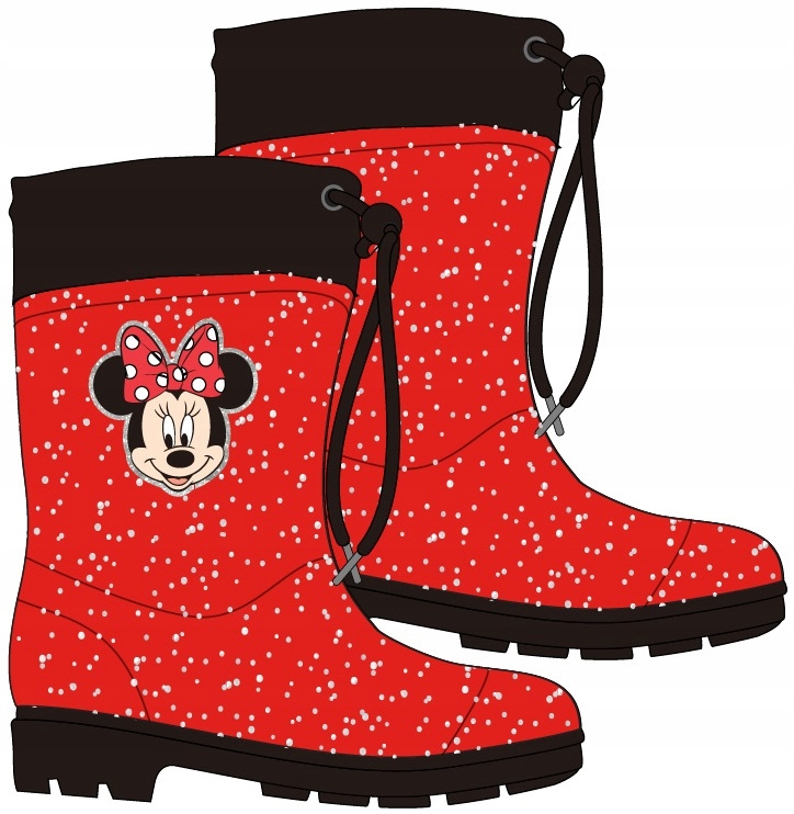 

Kalosze Dziewczęce Disney Myszka Minnie Gumowce 29