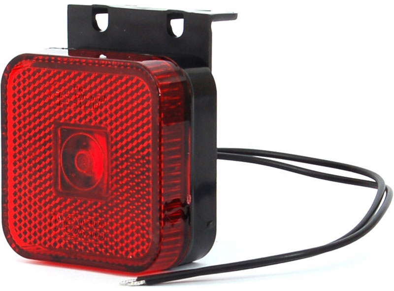 LAMPA OBRYSOWA TYLNA LED CZERWONA Z WIESZAKIEM WAŚ