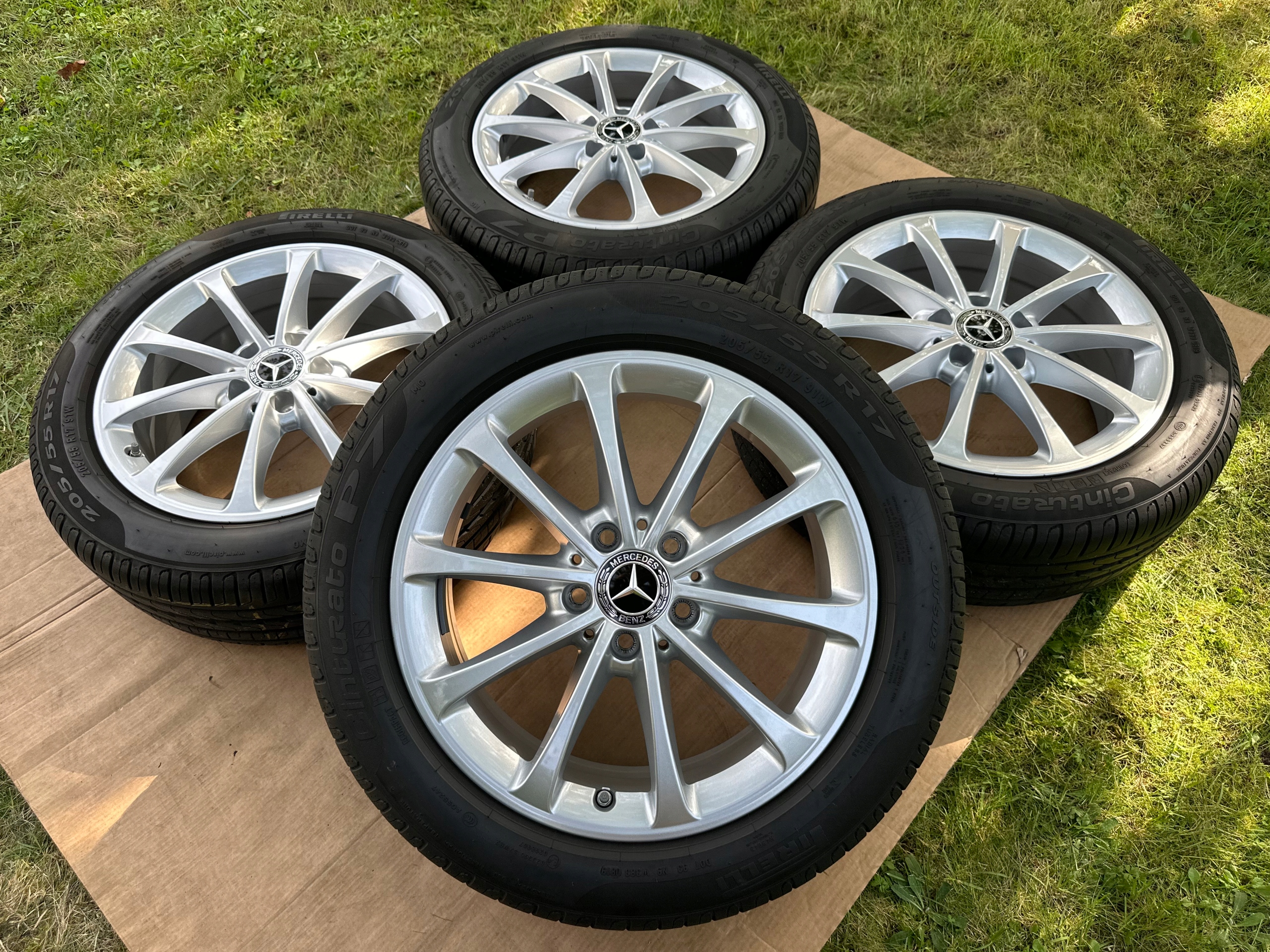 Колеса Диски 17 5x112 Mercedes A КЛА W177 B-КЛАС