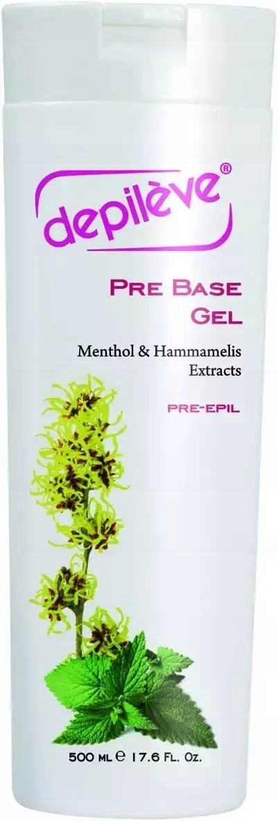 Depileve Pre Base Gold Gel pro čištění pokožky před depilací 500 ml