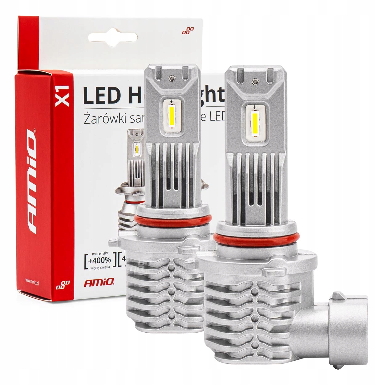 

HB3 9005 Led 12V 6000K Amio Rozmiar