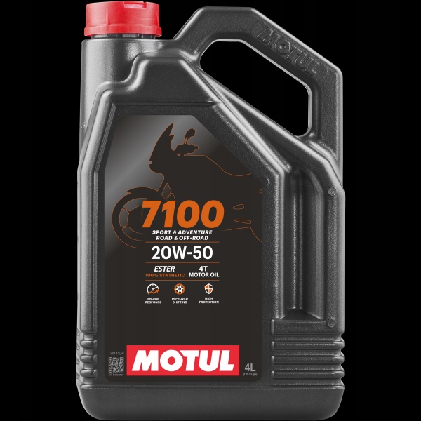 Syntetický motorový olej Motul 4 l 20W-50