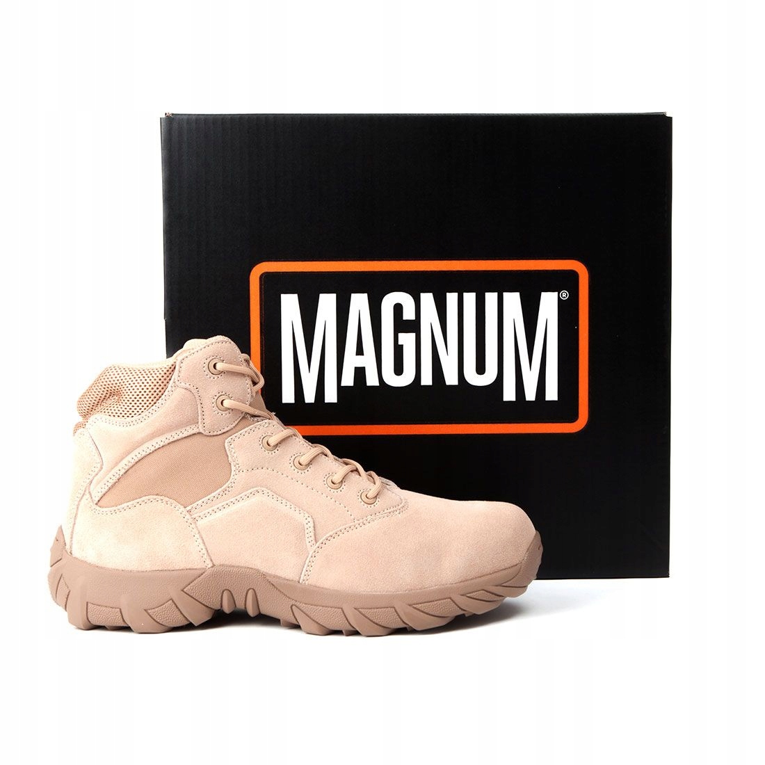Taktické boty Magnun Cobra 6.0 Desert silné 47