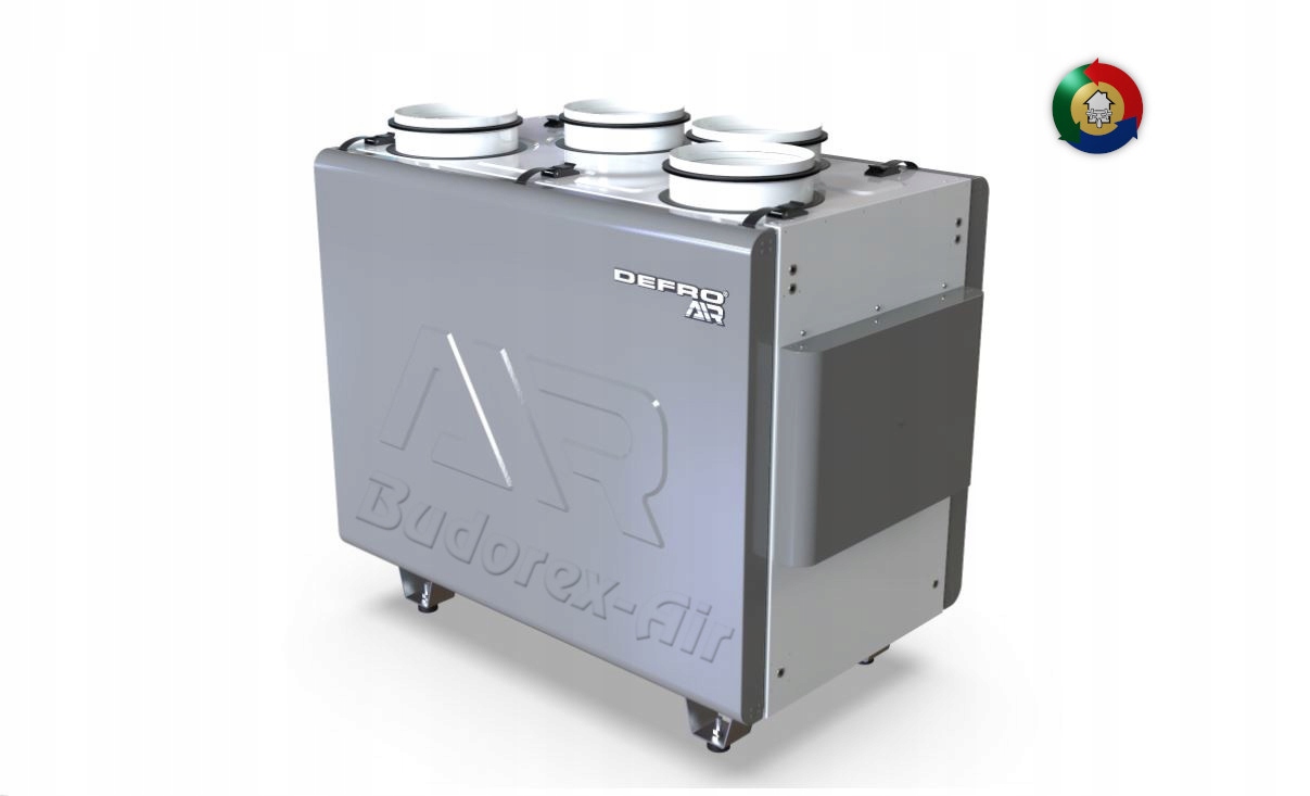 Rekuperator Defro Air DRX OPTI 300 V WYDAJNOŚĆ DO 350M3/H 100% Bypass