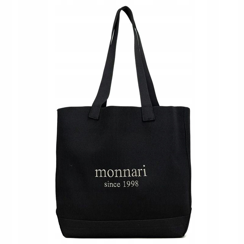 Torba Shopper Monnari SHP0010-M23 Czarna Kolekcja Wiosna 2026