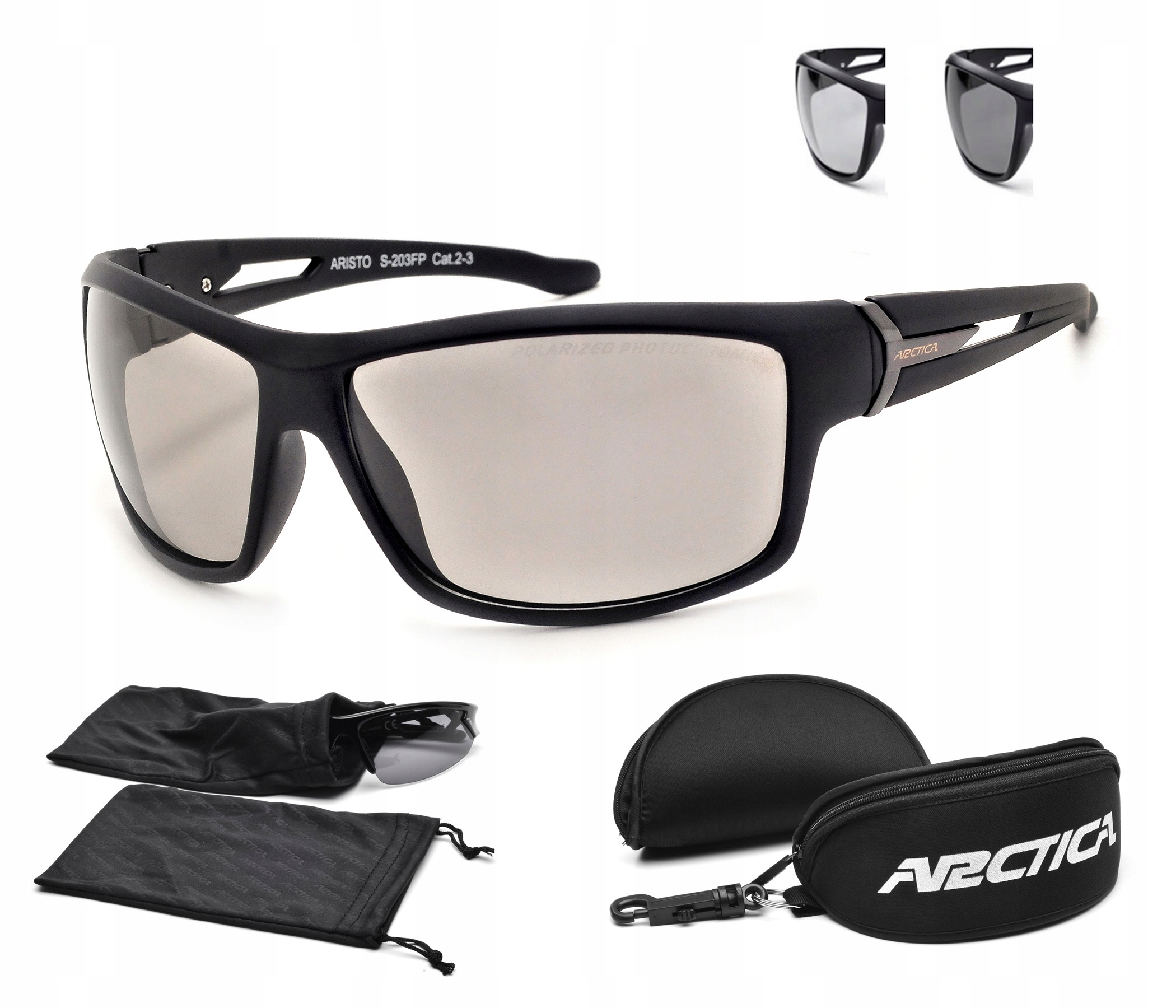 Sluneční Brýle Arctica S-203FP Fotochromatické S Polarizací UV400