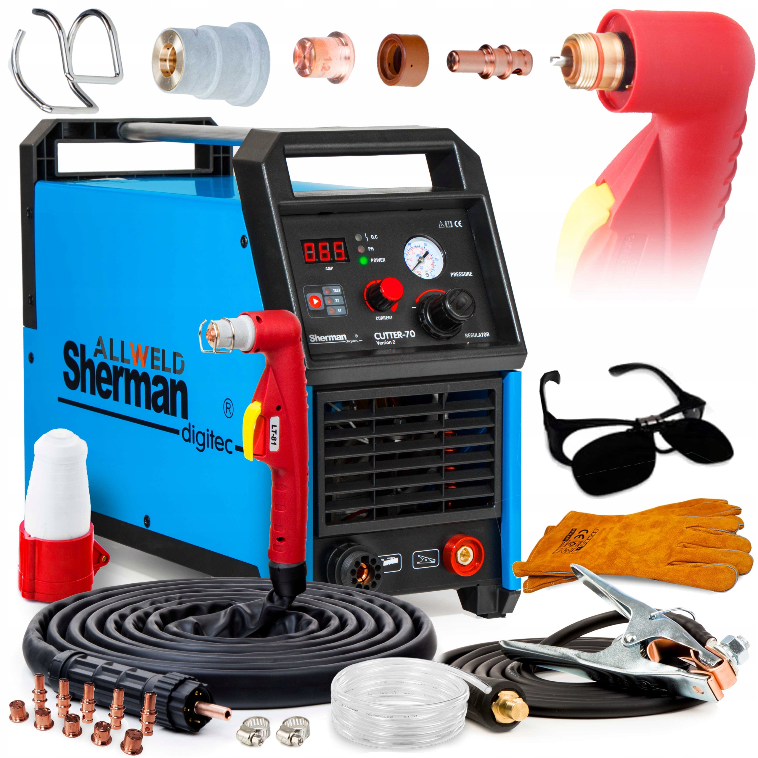 

Przecinarka Plazmowa Plazma Sherman Cut 70 Hf 65A