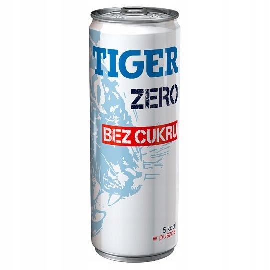 Tiger Zero napój energetyzujący bez cukru 250 ml 9278099929 - Allegro.pl