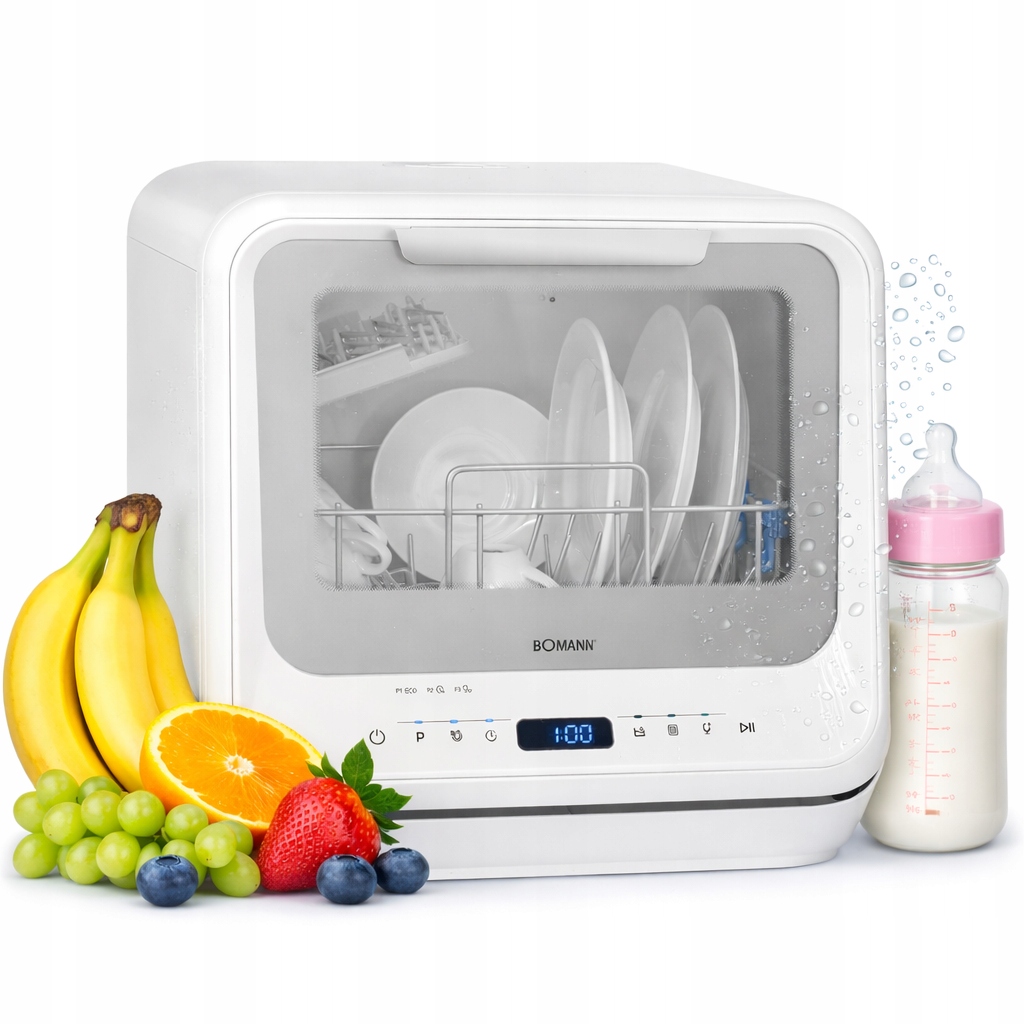 Mini Zmywarka do naczyń Stołowa Na Działkę Camping Hotelowa Wolnostojąca