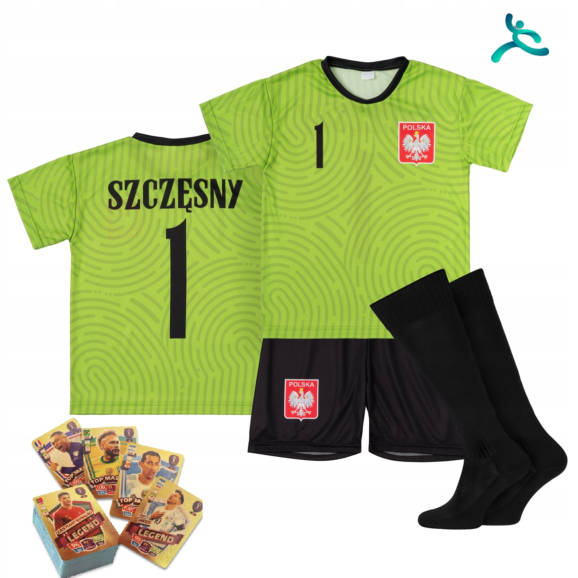 Fotbalové oblečení komplet dárek Szczęsny Polsko vel 122