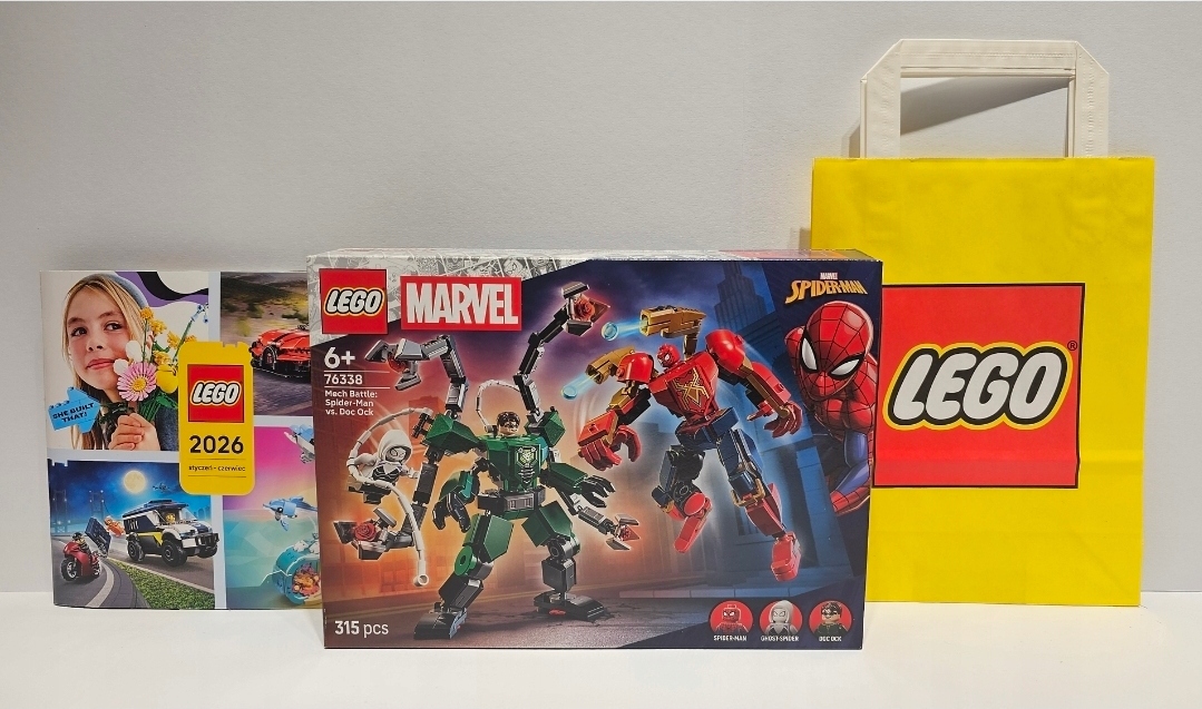 Lego Marvel 76338 Bitva Mechů: Spider-Man Versus Doc Ock Taška Katalog