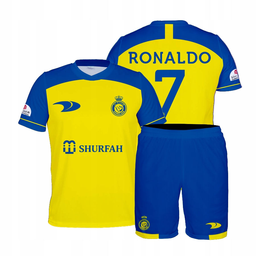

Ronaldo strój koszulka spodenki rozmiar 152