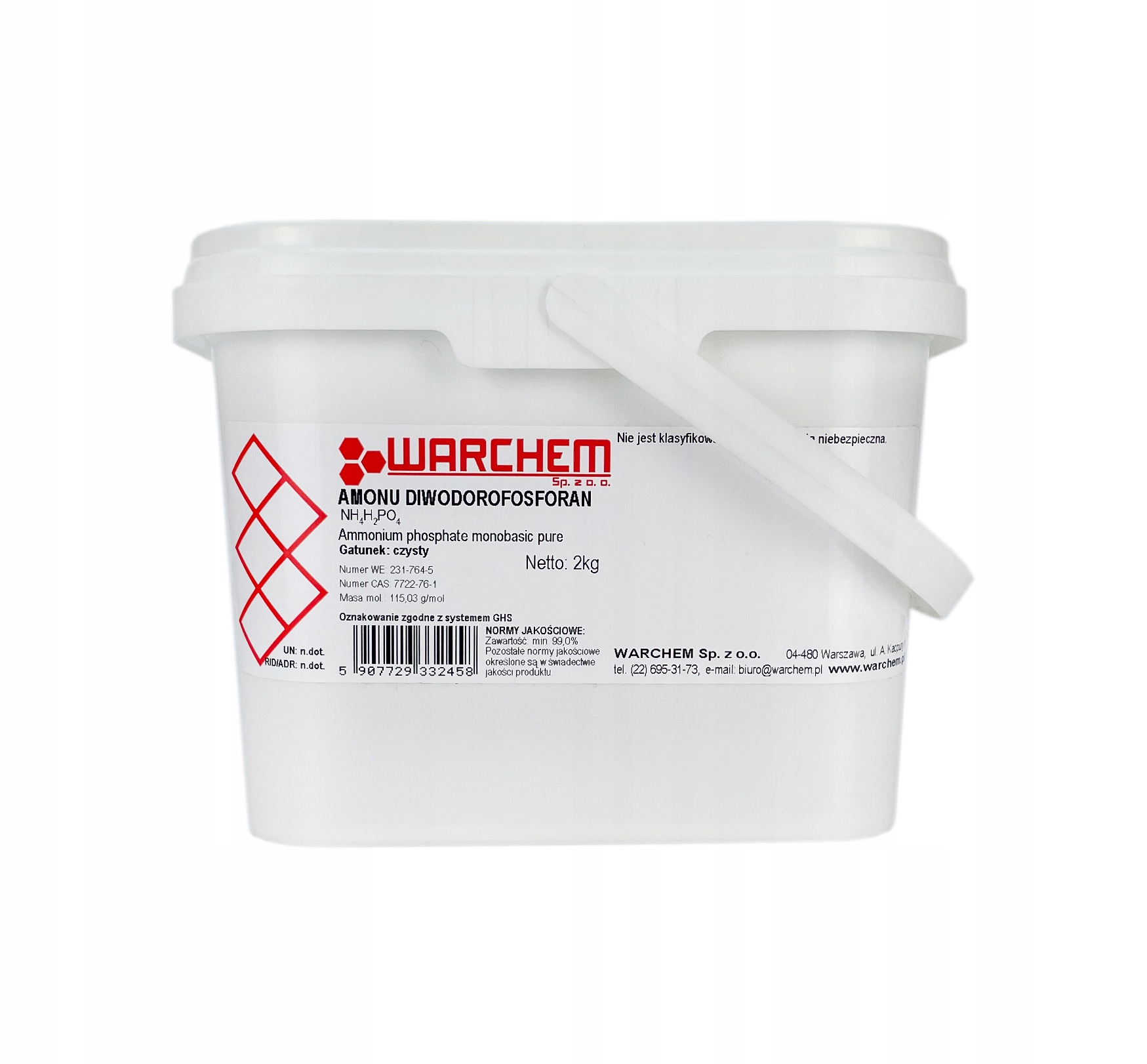 Diwodorofosforan Amonu czysty 2kg
