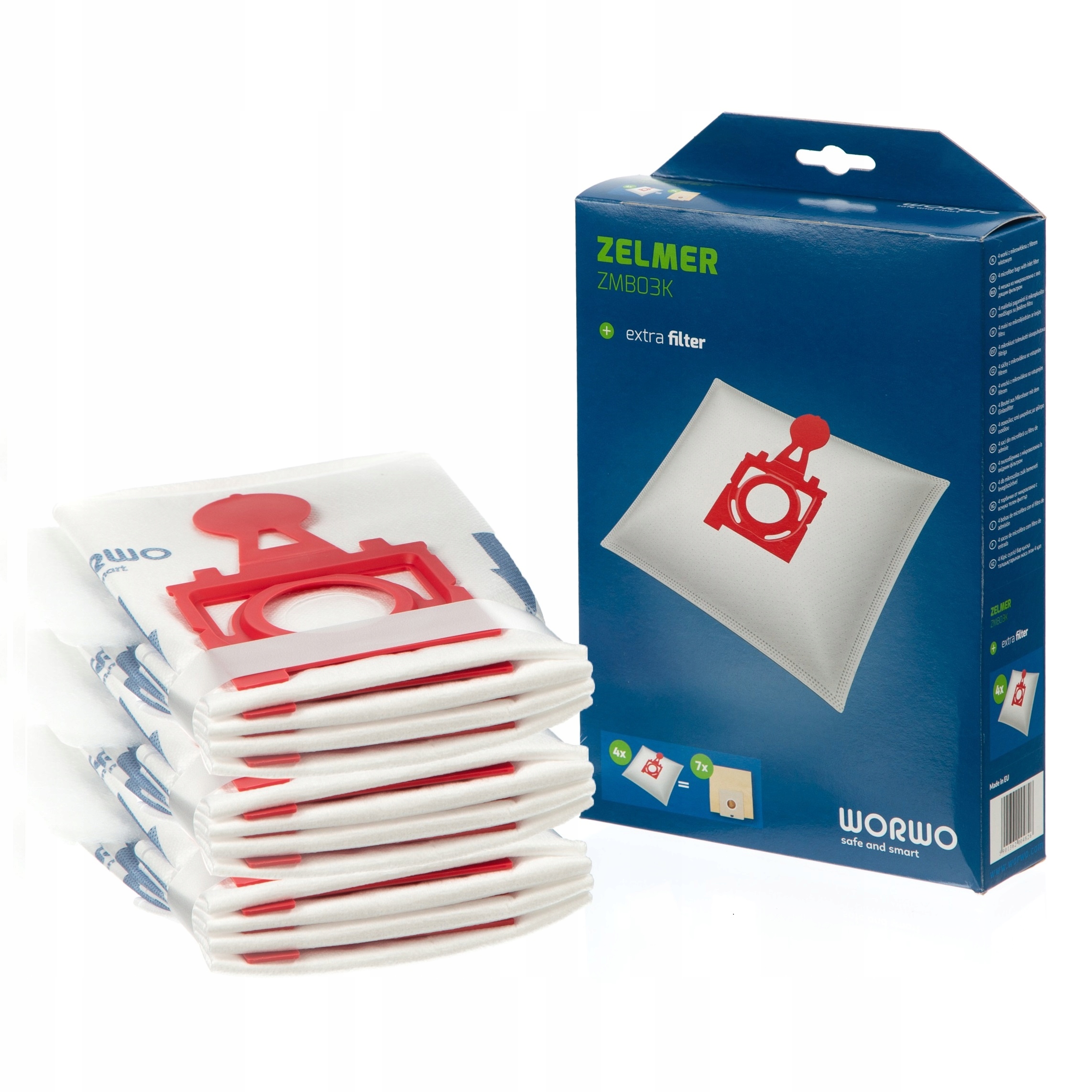 

Worki ZMB03K do odkurzaczy Zelmer typ 49,4200
