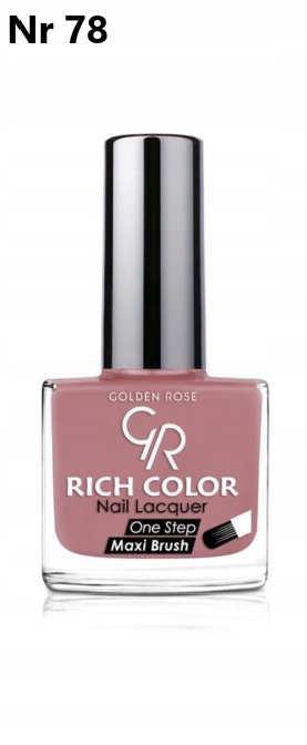

Lakier do paznokci Golden Rose Rich Color 78