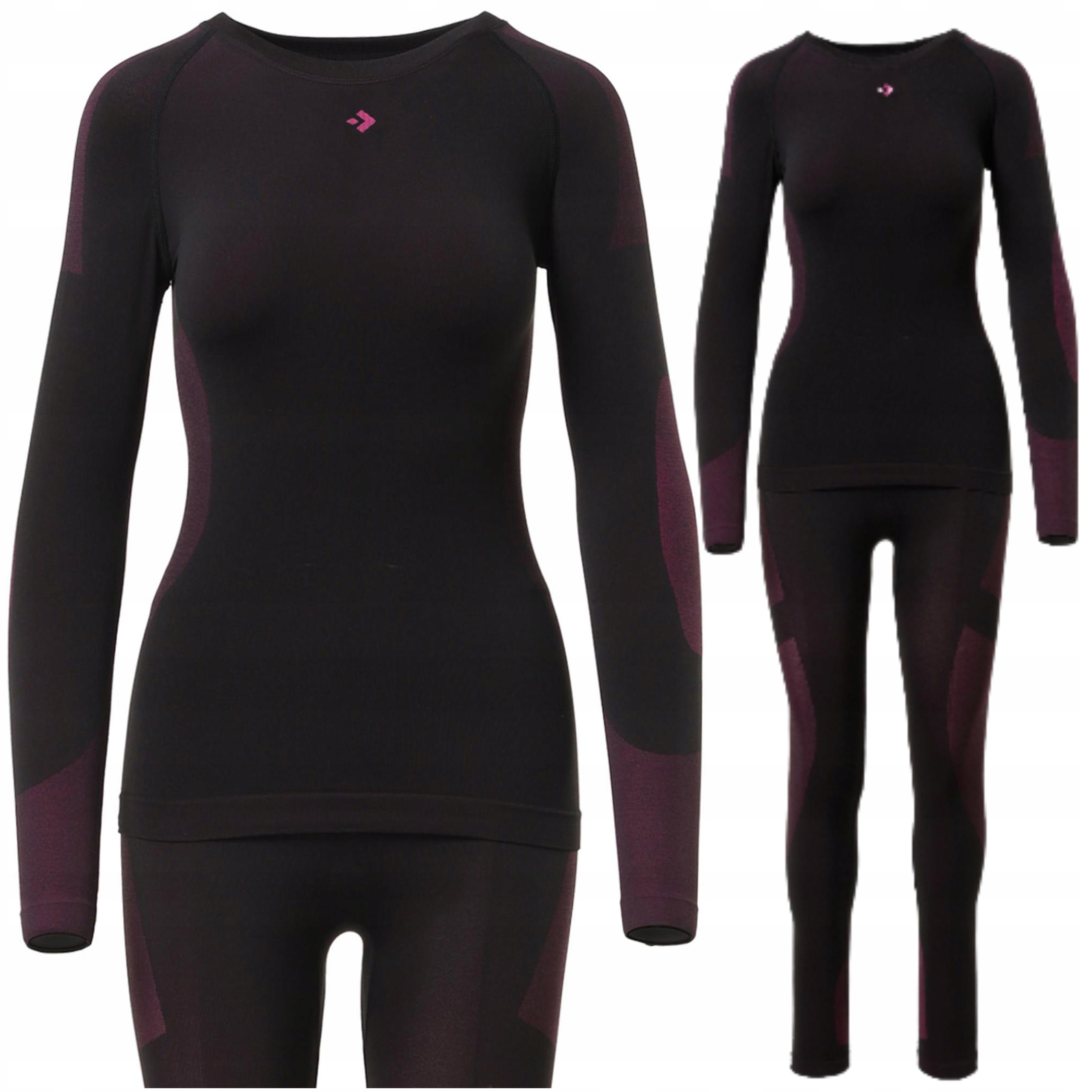 Komplet dámského termoaktivního spodního prádla na zimu bezešvý Thermo Moraj XXL