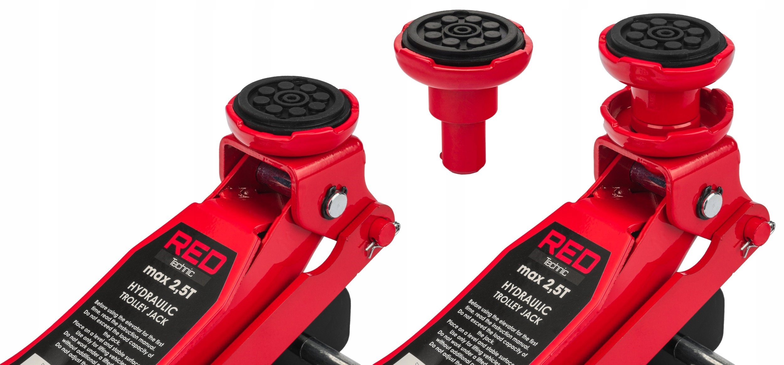 Podnośnik SAMOCHODOWY Żaba Lewarek 2,5T NADSTAWKA Maksymalna wysokość podnoszenia 360 mm