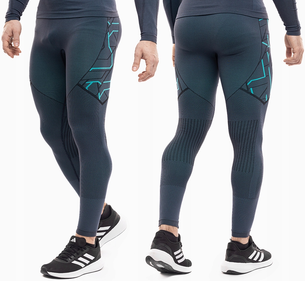 Spodnie Termoaktywne Alpinus Męskie Sportowe Elastyczne Szybkoschnące L