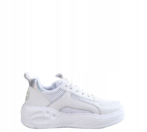 Sneakersy damskie na wysokiej platformie Buffalo Calzature 1630460