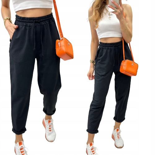 WIYA ITALY SPODNIE DRESOWE czerń new model 2024