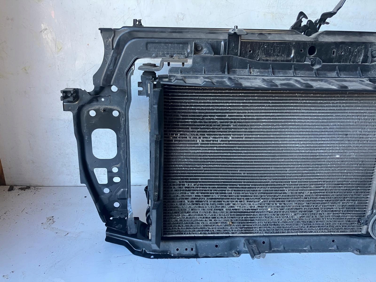support panel for radiators radiator KOMPLET KIA RIO IV 1.0 T-GDI