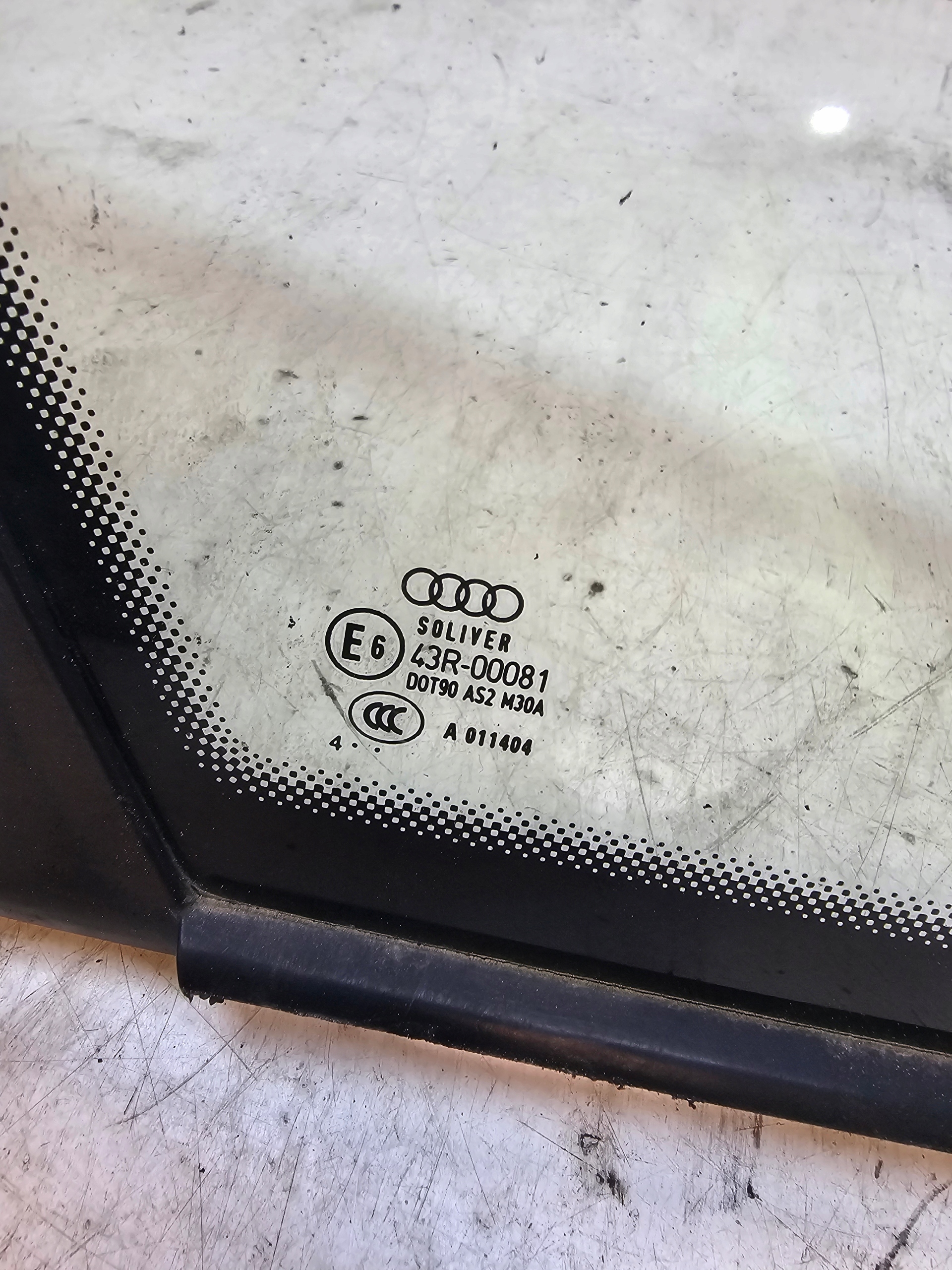 window bodywork left rear part AUDI A6 C6 4F5 2004R