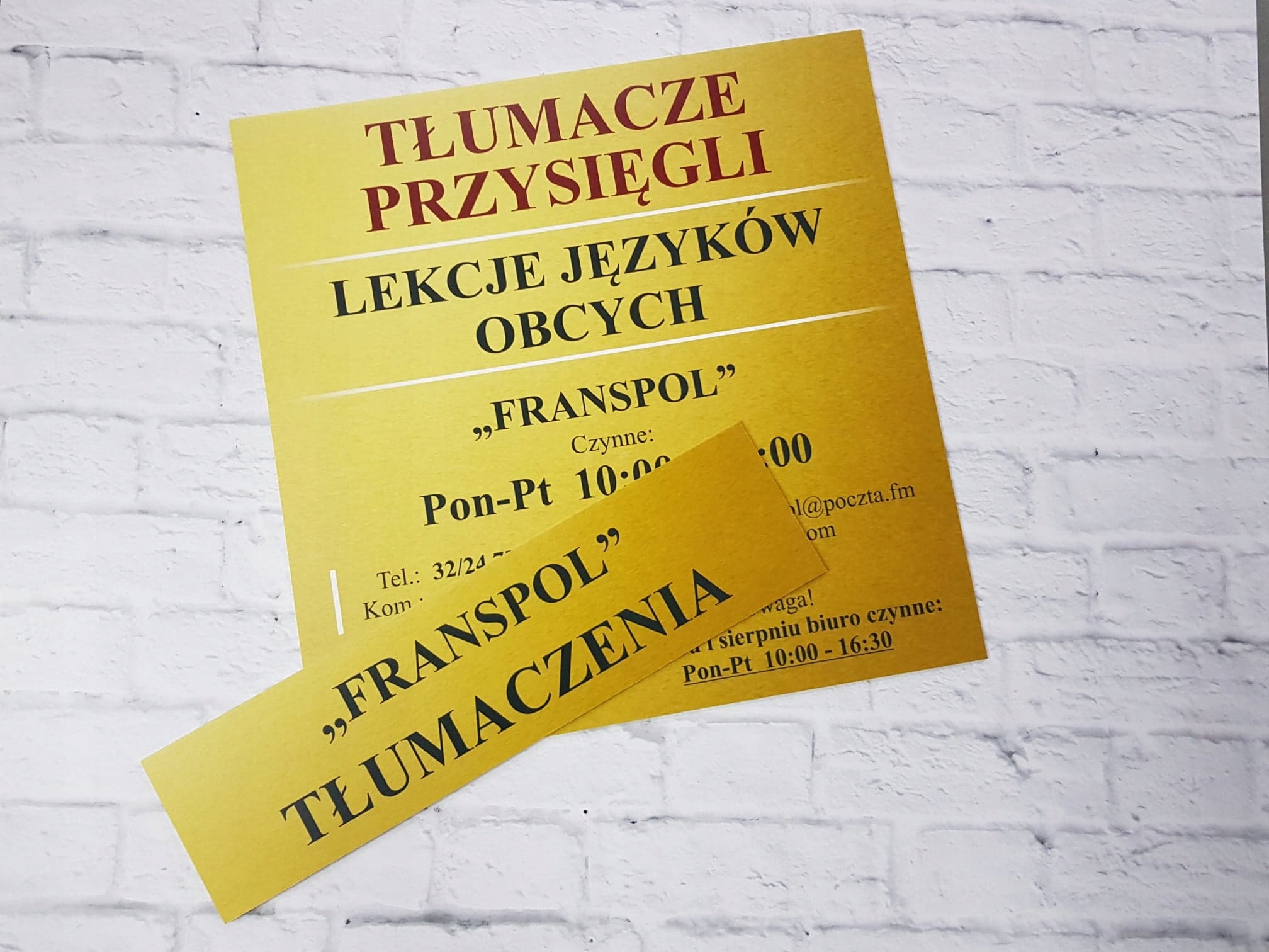 TABLICA SZYLD PŁYTA PCV A2 GR. 5 mm LOGO grafika Wysokość produktu 42 cm