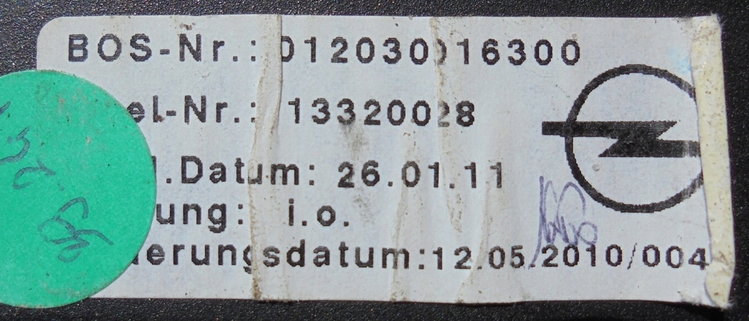 OPEL ASTRA J 15 R ROLETA BAGAŻNIKA TYŁ KOMBI Wersja Europejska