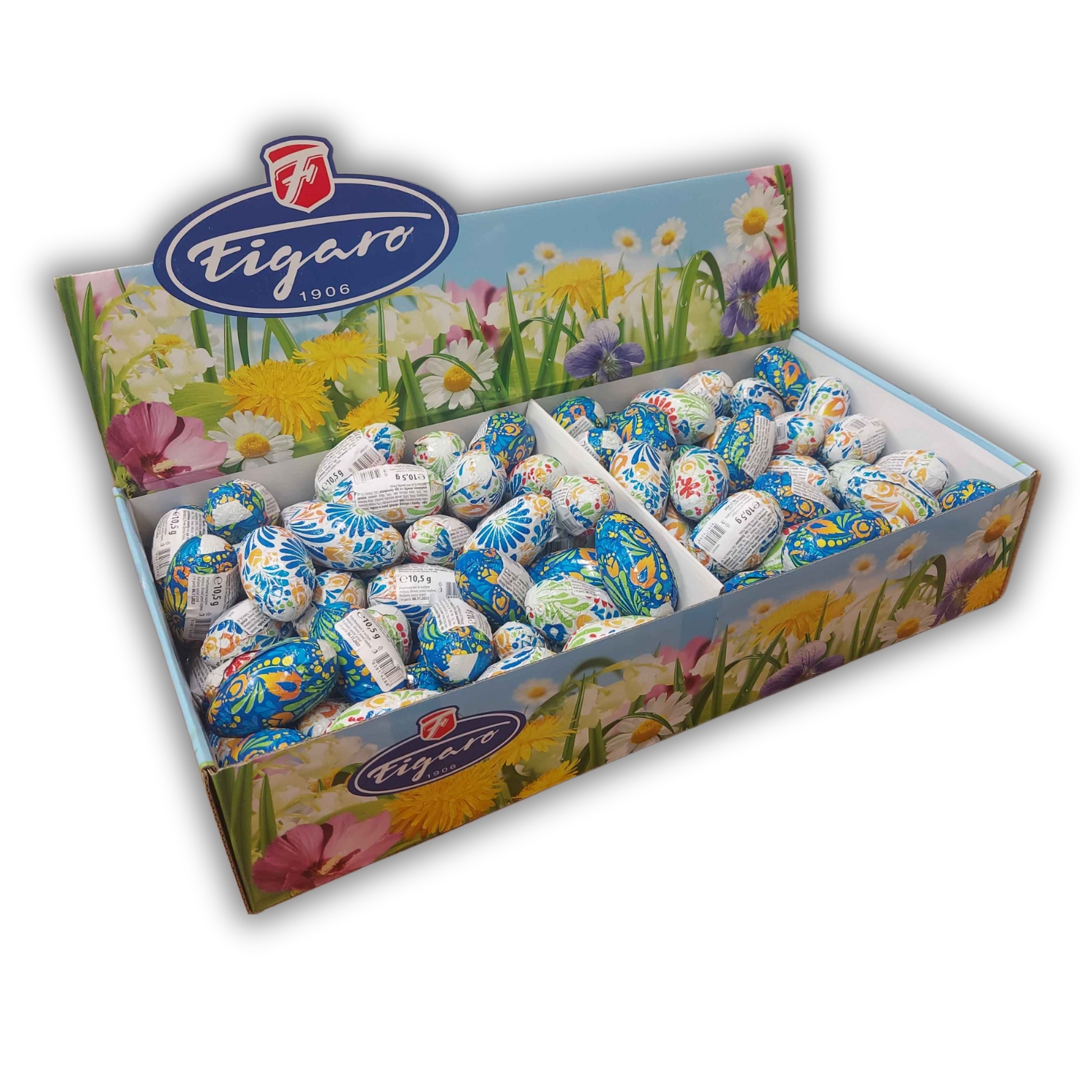 Jajka Czekoladowe Puste 1,197kg Figaro