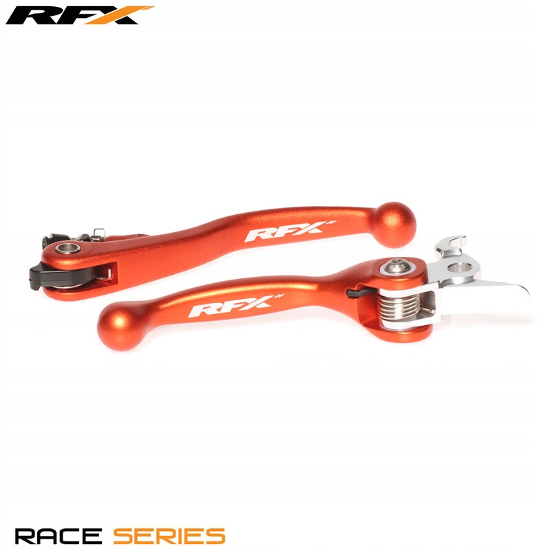 Rfx Race Forged Flexible Lever Set (Orange) Ktm Various Brembo Brake Ma