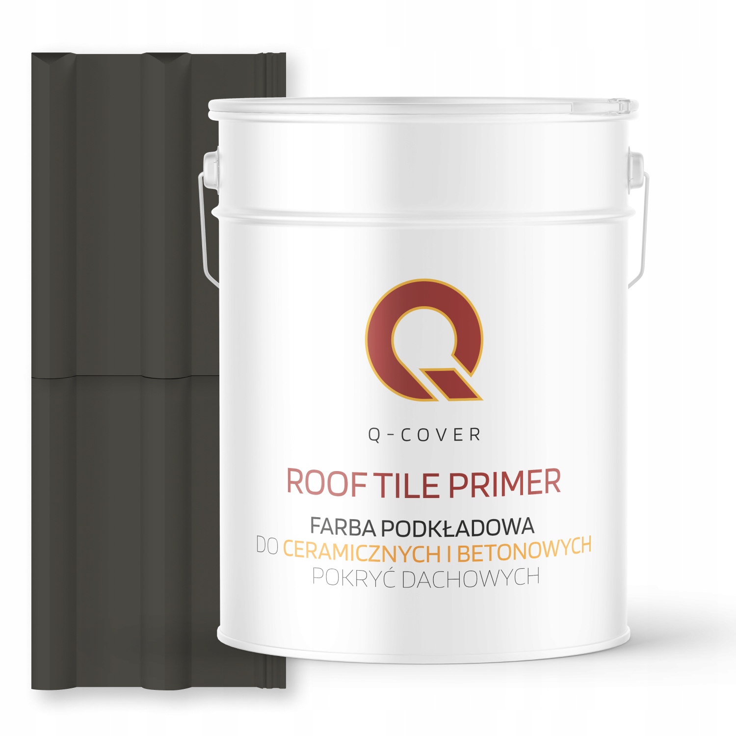 Podkladová Farba Na Keramickú Strechu Šedá Tmavá Ral 7022 Mat 10 L