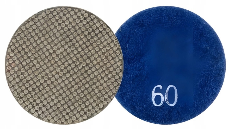 BIHUI Mini pad galwanizowany do polerowania 50 mm, G60 AGMEP1