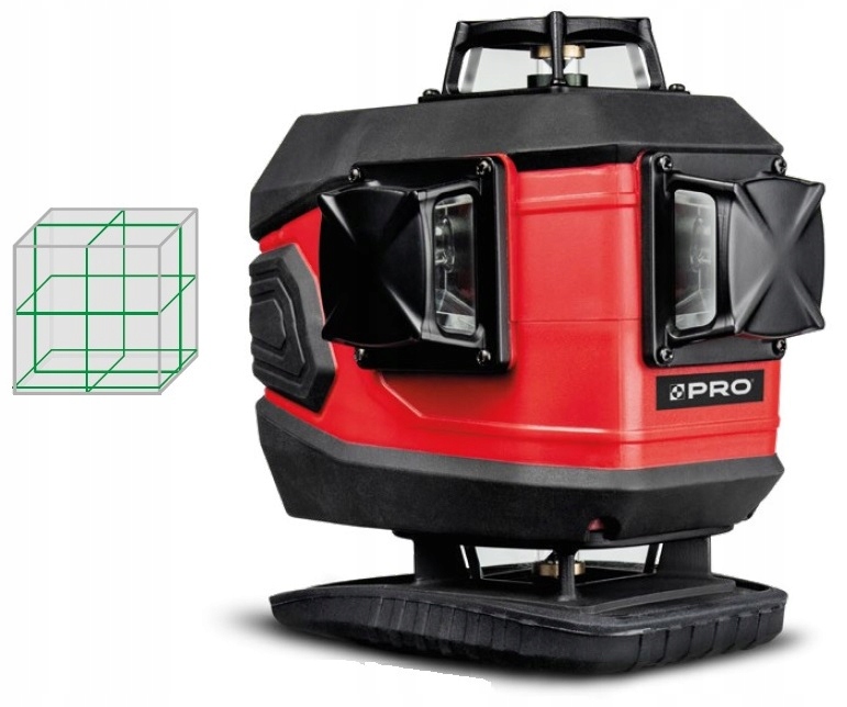 LASER PRO LK-4DG ZIELONY 4D AUTOMATYCZNY 4x360 30M Marka Pro