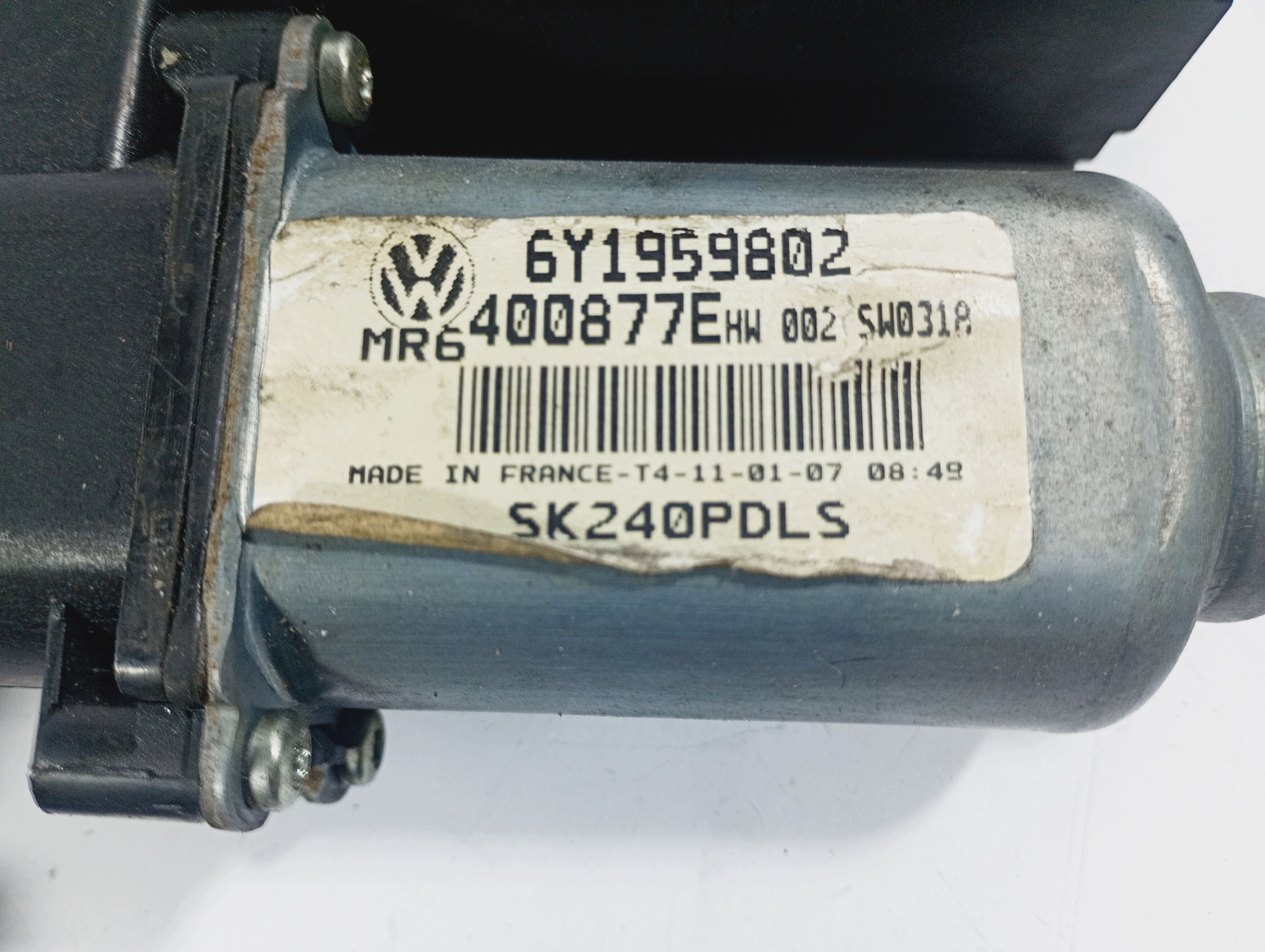 mini motor windows right front OE 6Y1959802 Skoda Fabia and 1 05-07