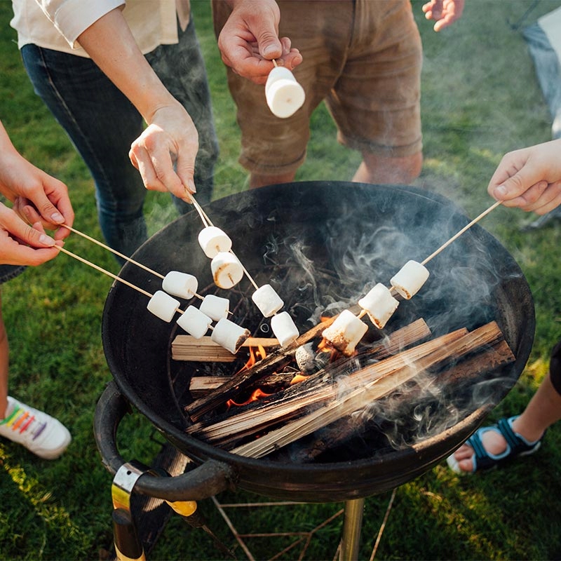 Grill okrągły z POKRYWĄ popielnikiem KÓŁKA GW0204 Szerokość rusztu 41 cm