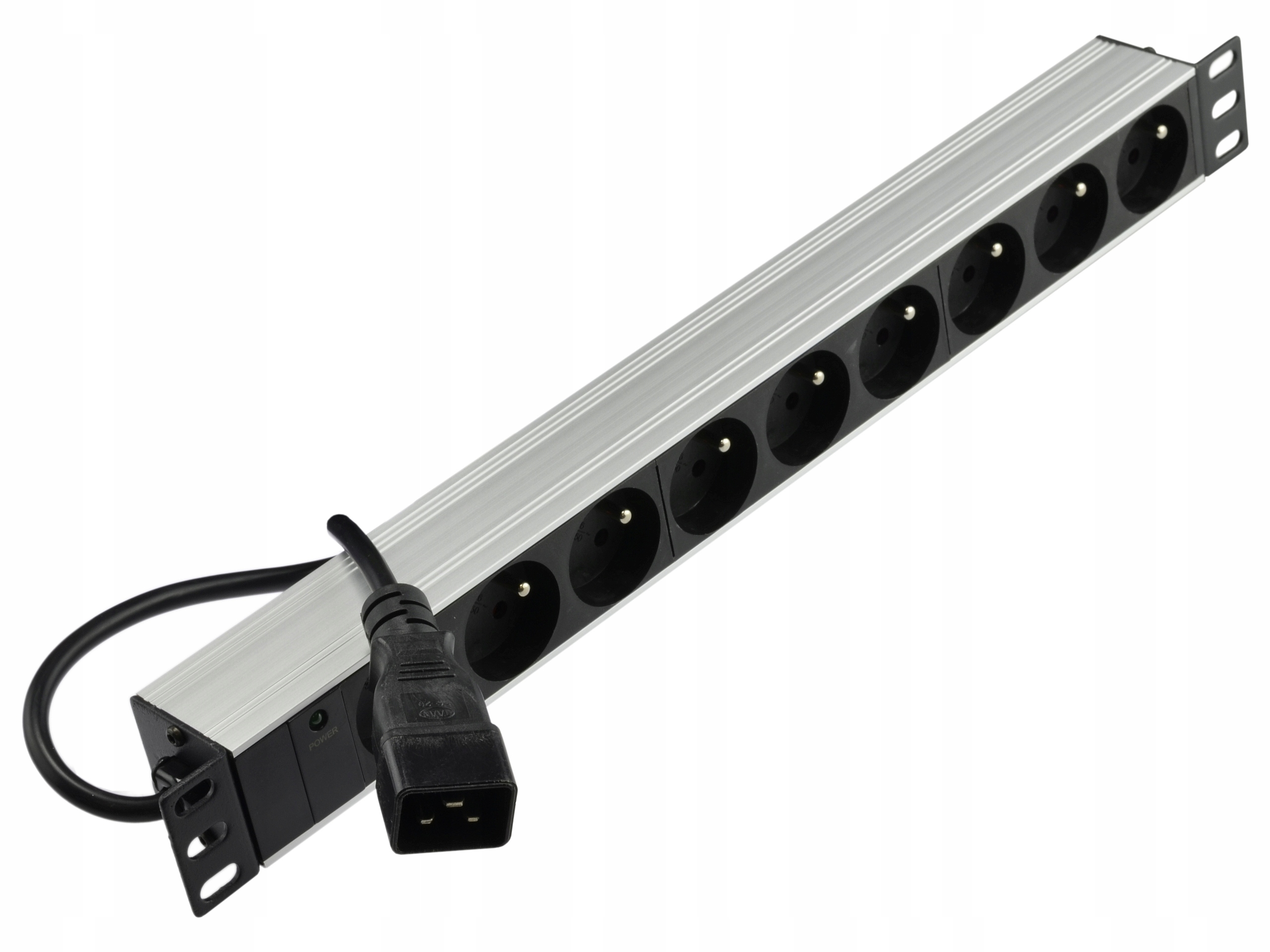 Neku Listwa zasilająca Rack 19'' 9 gn wtyk Ups C20