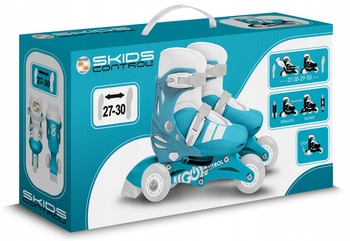 Kolečkové Brusle Kolečkové Brusle 2V1 Kolečko-kolečkové Brusle Nastavitelné 27-30 Pro Dítě