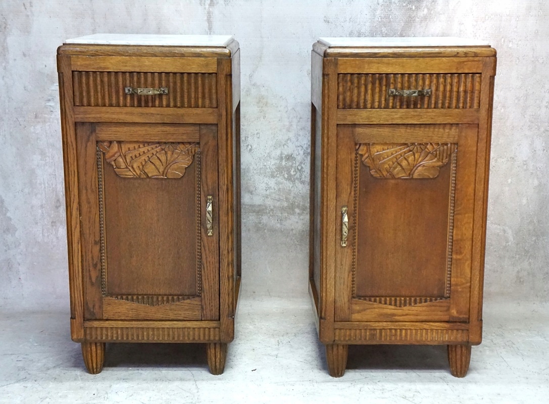 H-P SZAFKA NOCNA STOLIK NOCNY LEWY OSTATNI STYL ART DECO