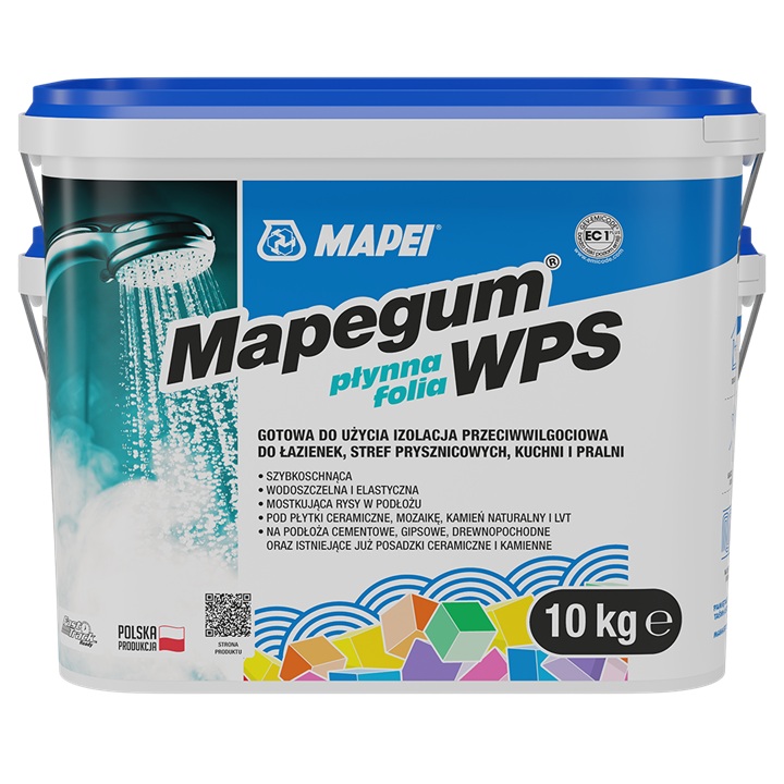 Mapei Hydroziolacja Folia W Płynie Mapegum Wps 10KG