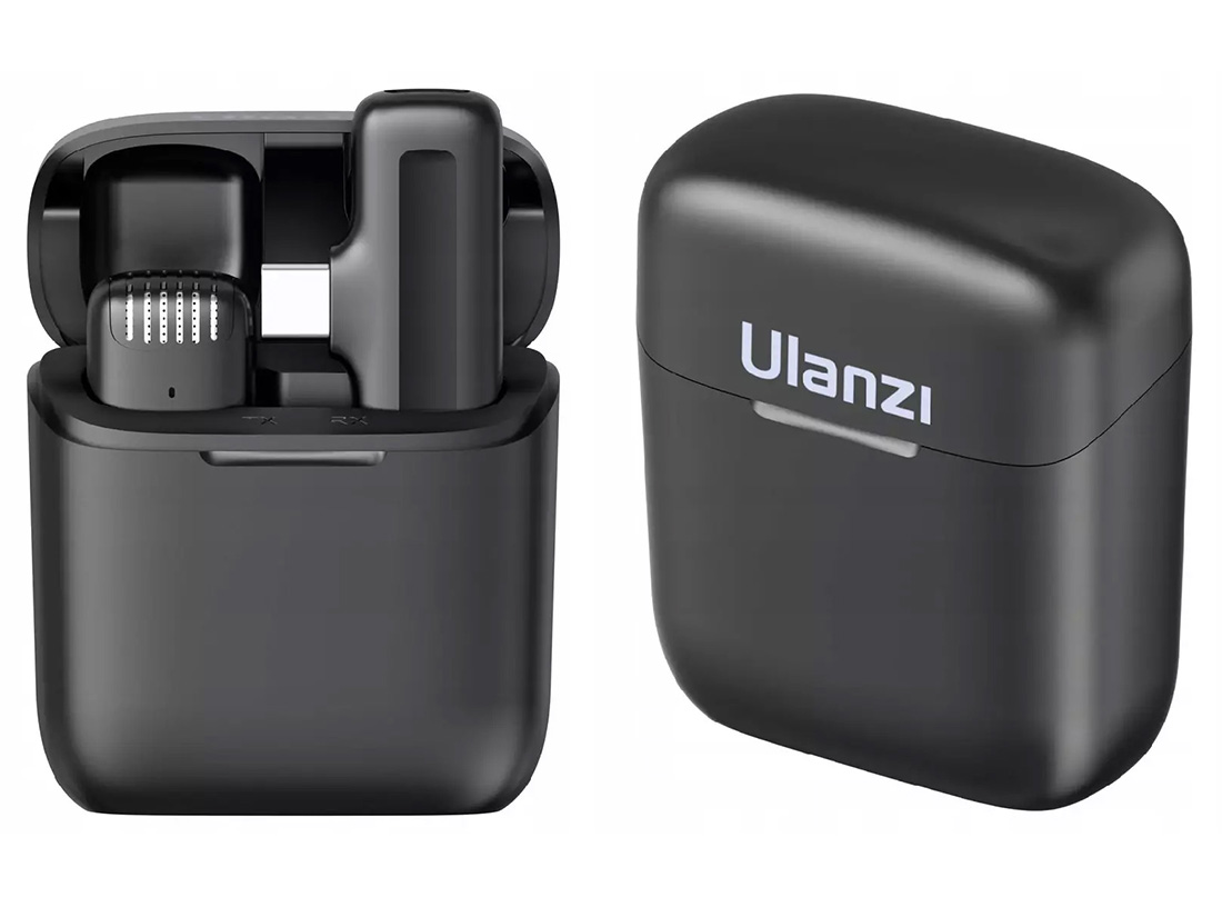 Mikrofon Bezprzewodowy Ulanzi J11 USB-C Smartfon + Etui ładujące