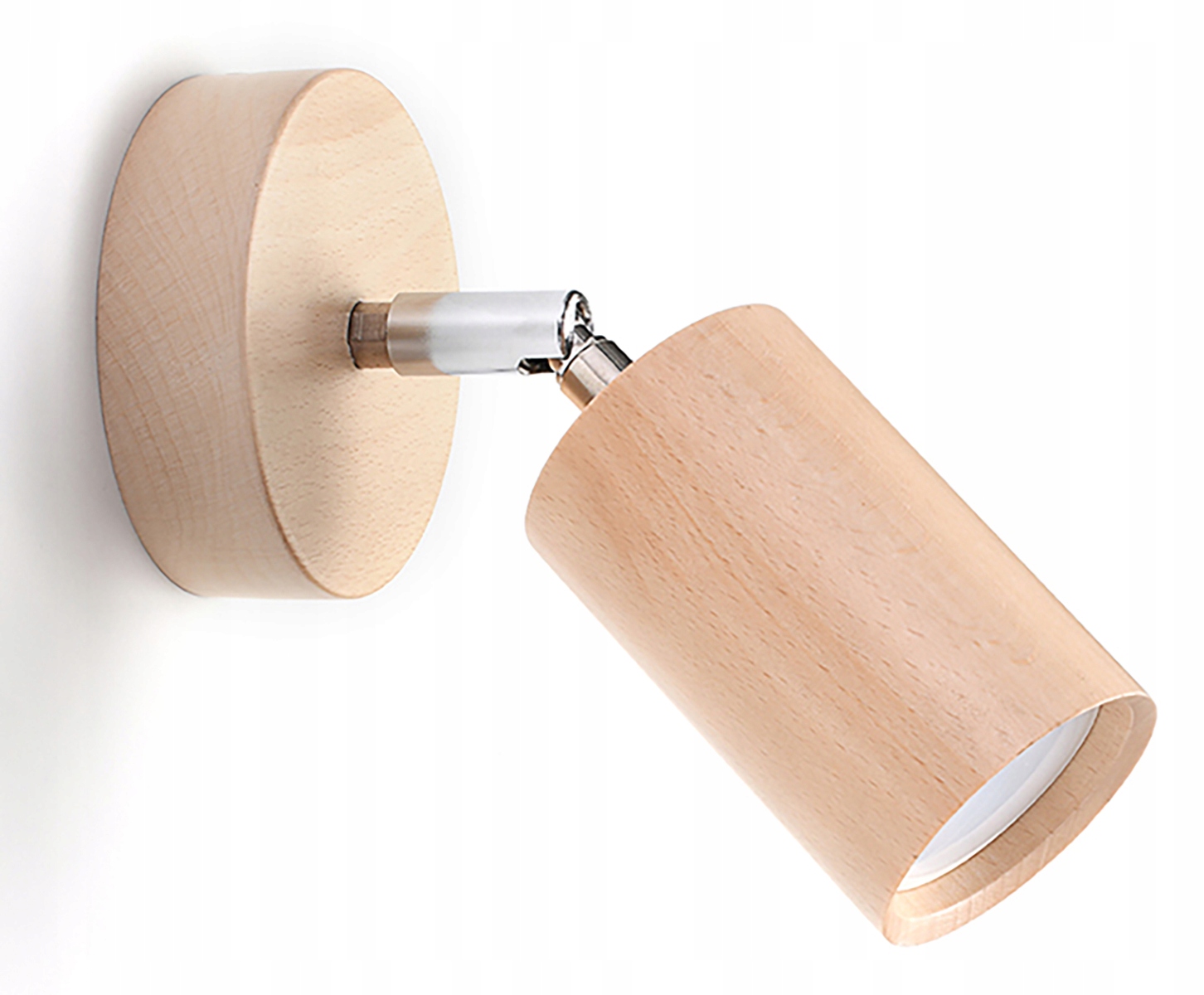 Kinkiet Berg Naturalne Drewno Lampa Ścienna Oprawa do nowoczesnego wnętrza