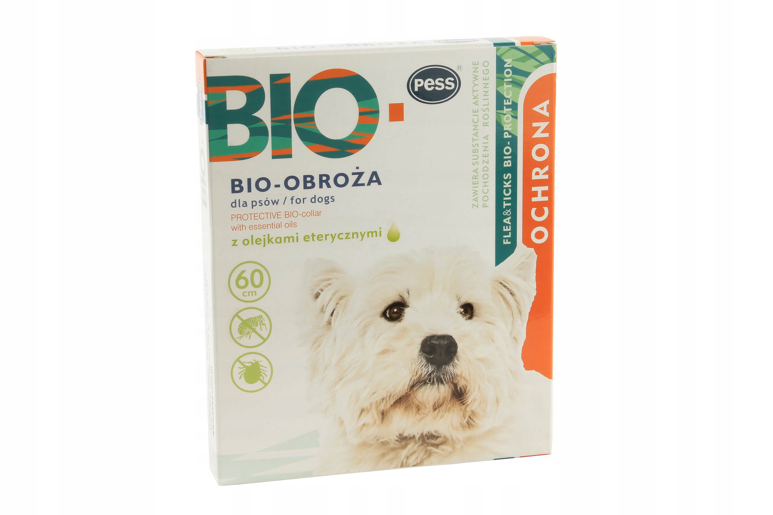 

Pess Obroża Bio Pchły Kleszcze Psa Pielęgnuje 60cm