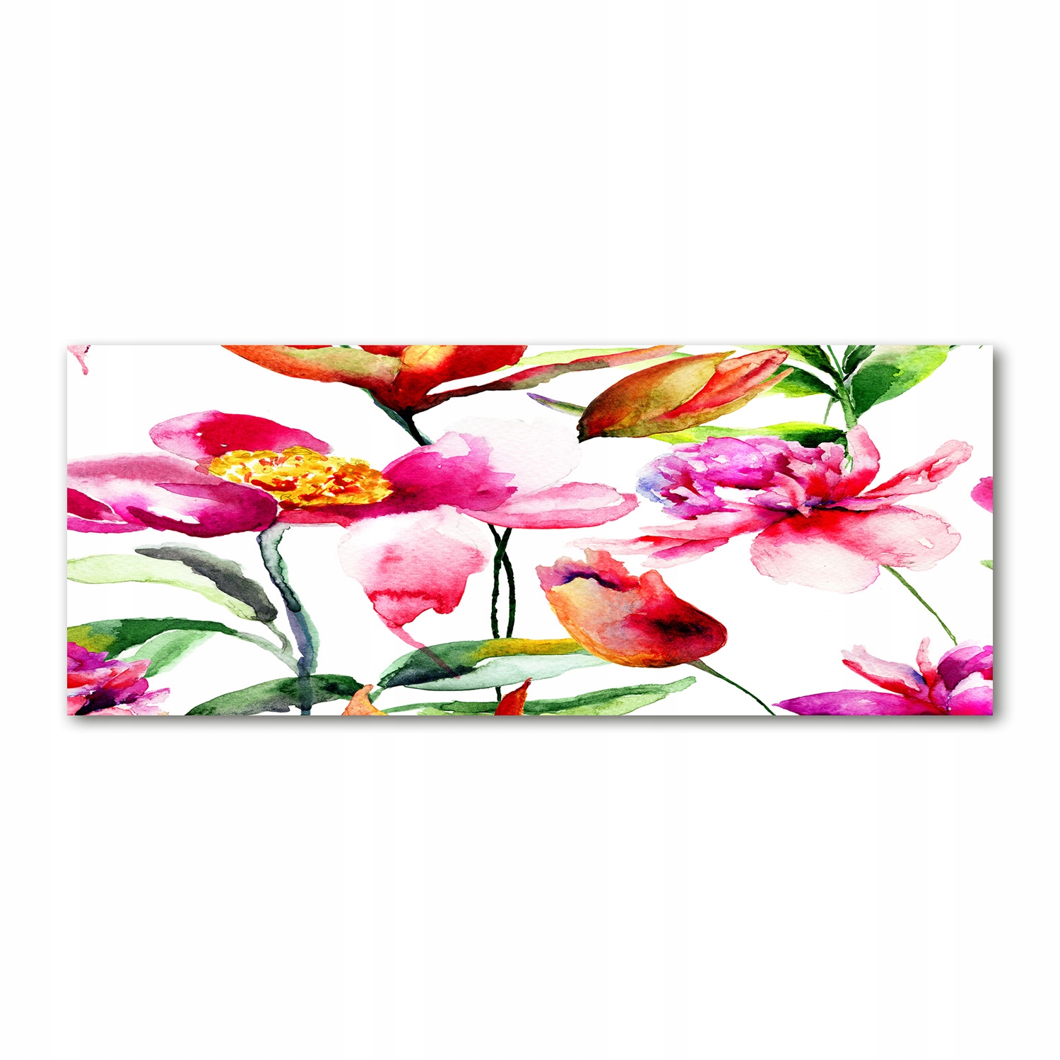 

Foto obraz akryl zdjęcie Dzikie kwiaty 125x50 cm