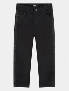 Karl Lagerfeld Kids Jeansy Dziewczynka czarny Z14217 D