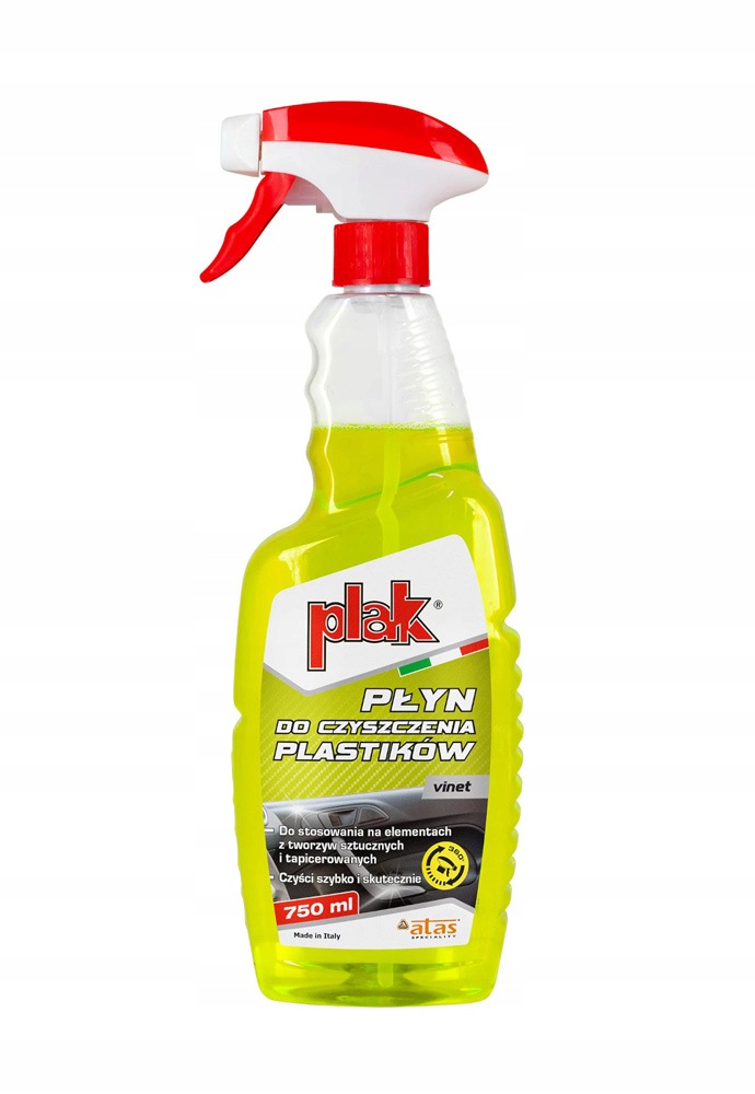Plak Vinet płyn do czyszczenia plastików 750 ml