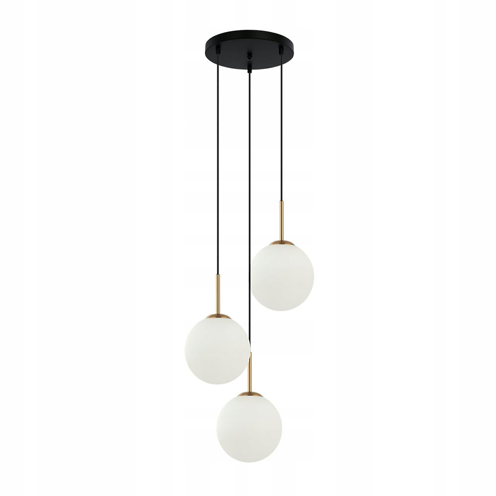 Závesná lampa Deore PND-5578-3S-BRO-BK Italux